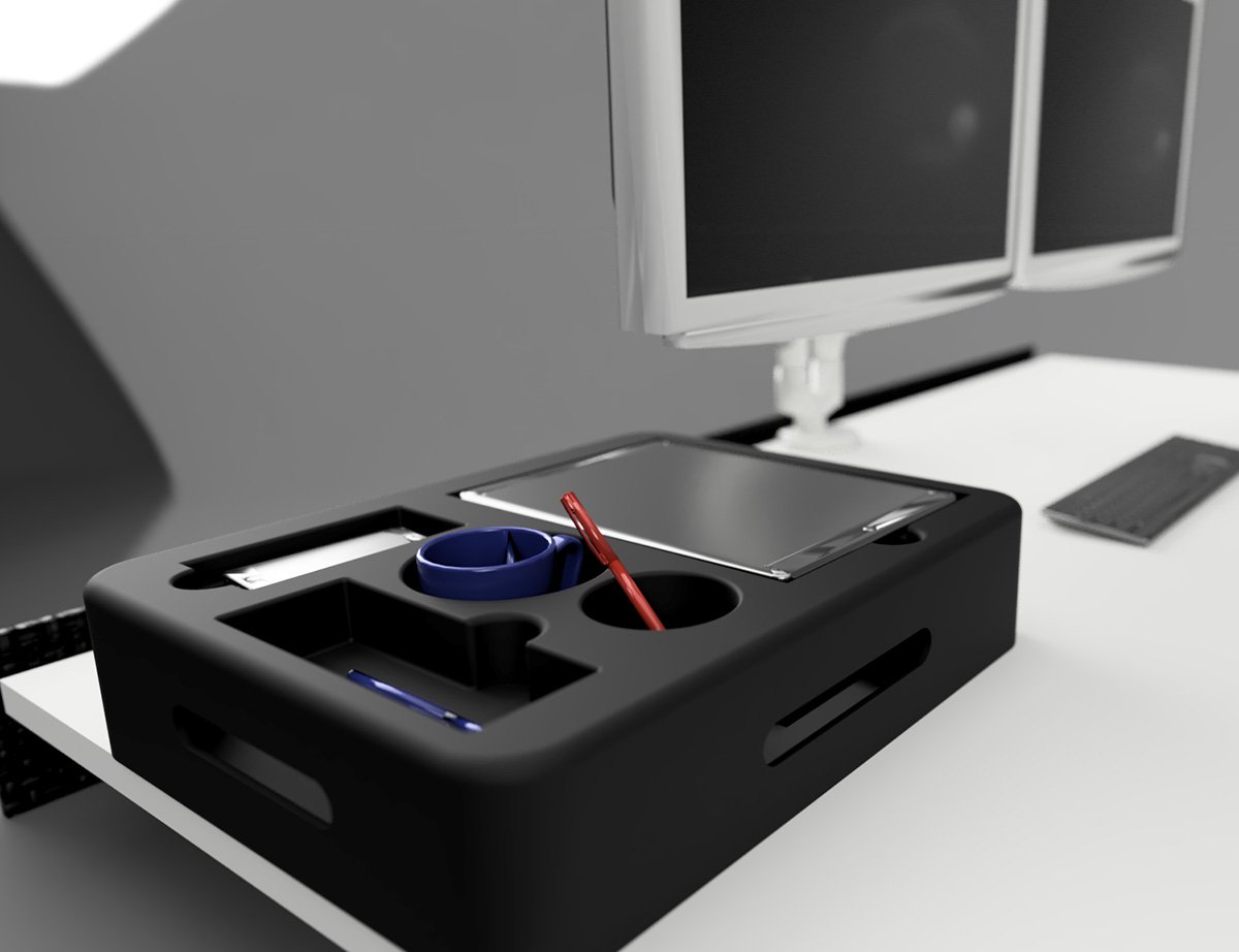 3D Tray Render Prototyoe